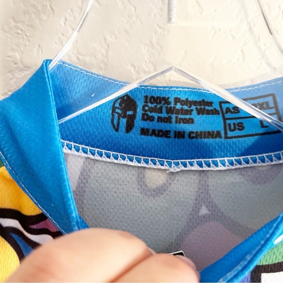 ILPALADINO Women's Cycling Jersey NWT Size Large Floral Multi Color - Picture 6 of 10